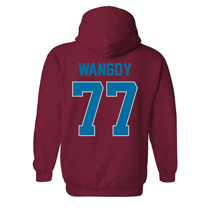 Ole Miss - NCAA Football : Enoch Wangoy - Hooded Sweatshirt-1
