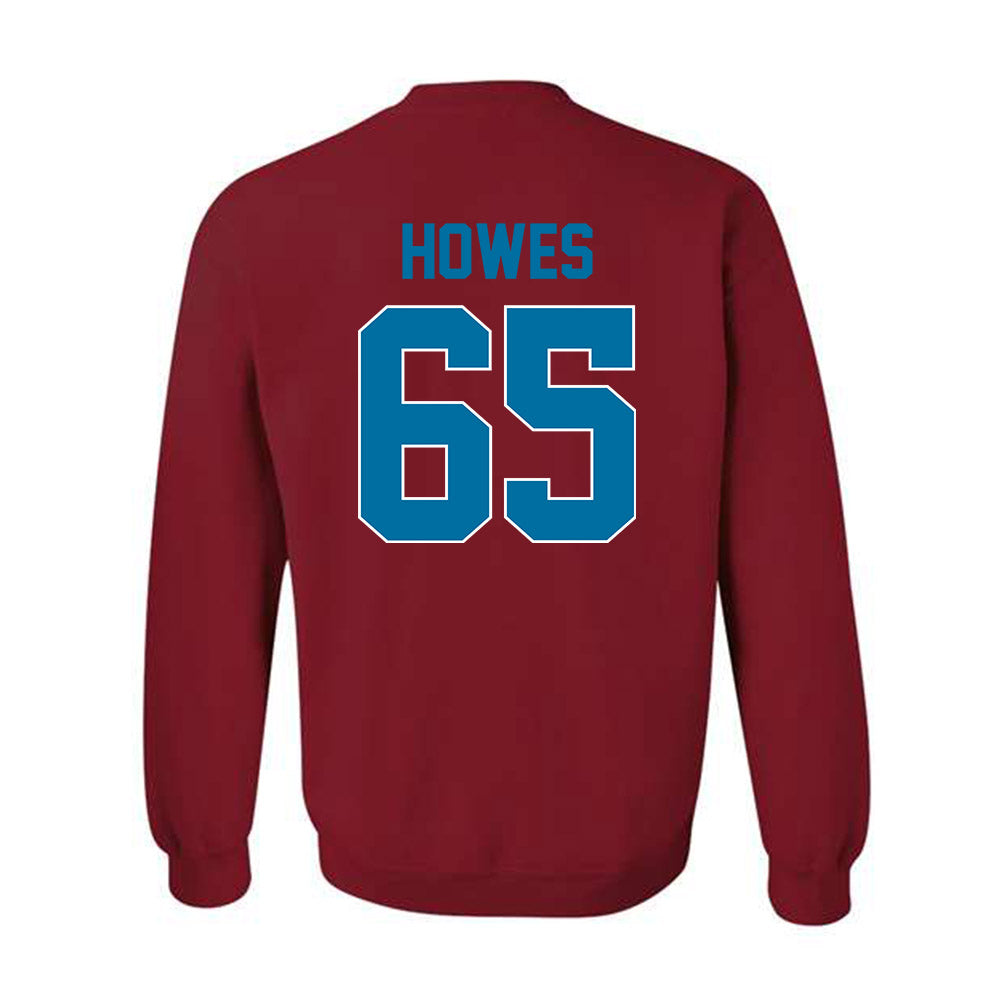 Ole Miss - NCAA Football : Connor Howes - Crewneck Sweatshirt-1