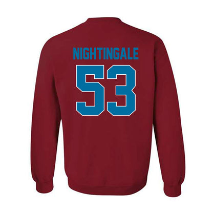 Ole Miss - NCAA Football : Trey Nightingale - Crewneck Sweatshirt-1
