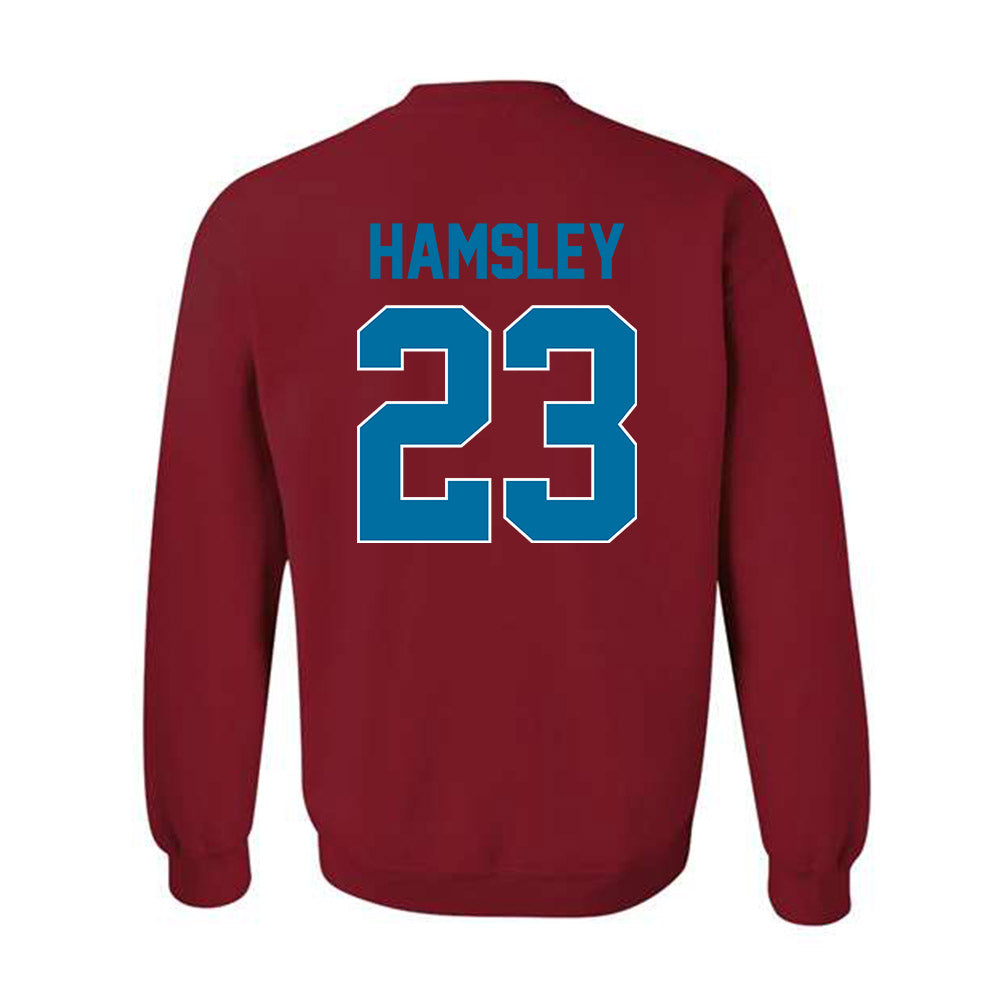 Ole Miss - NCAA Football : George Hamsley - Crewneck Sweatshirt-1
