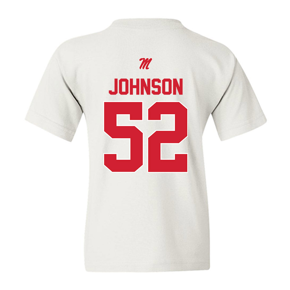 Ole Miss - NCAA Football : Cooper Johnson - Classic Shersey Youth T-Shirt-1