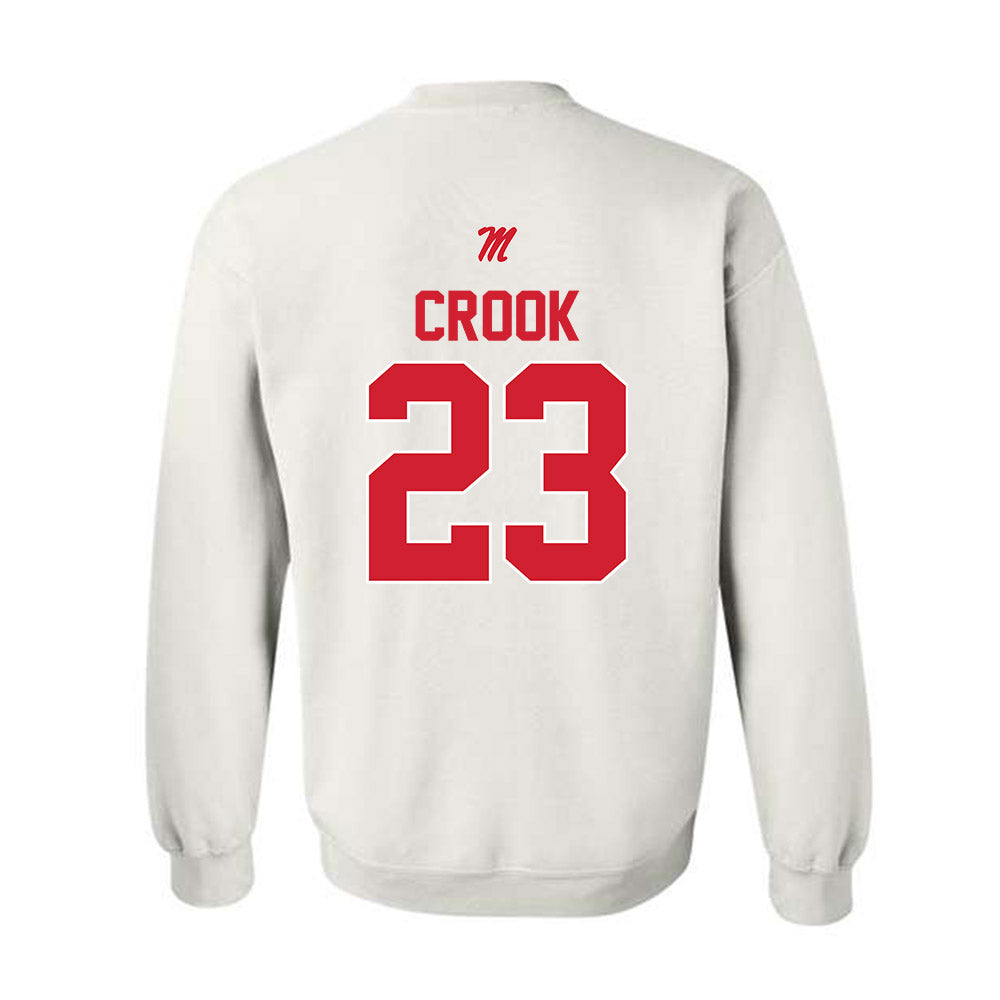 Ole Miss - NCAA Women's Volleyball : Jorda Crook - Classic Shersey Crewneck Sweatshirt-1