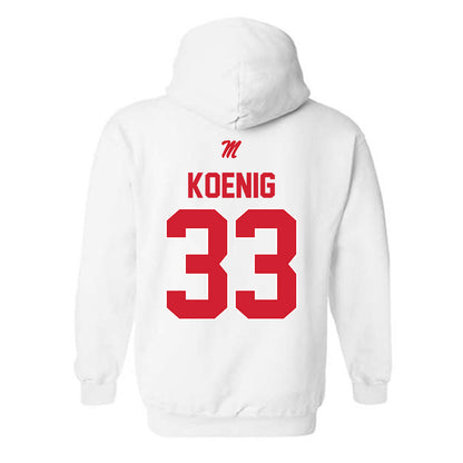 Ole Miss - NCAA Baseball : Landon Koenig - Hooded Sweatshirt-1