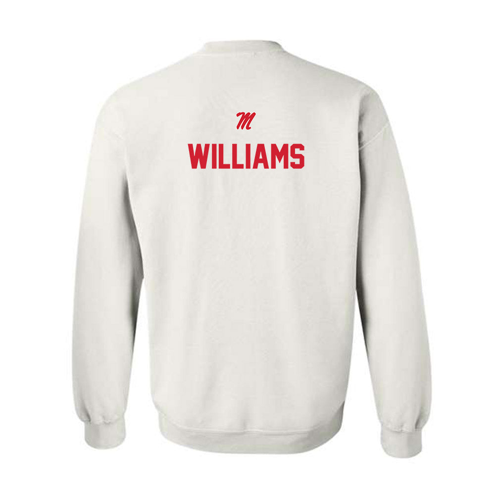 Ole Miss - NCAA Women's Track & Field : Toju Williams - Classic Shersey Crewneck Sweatshirt-1