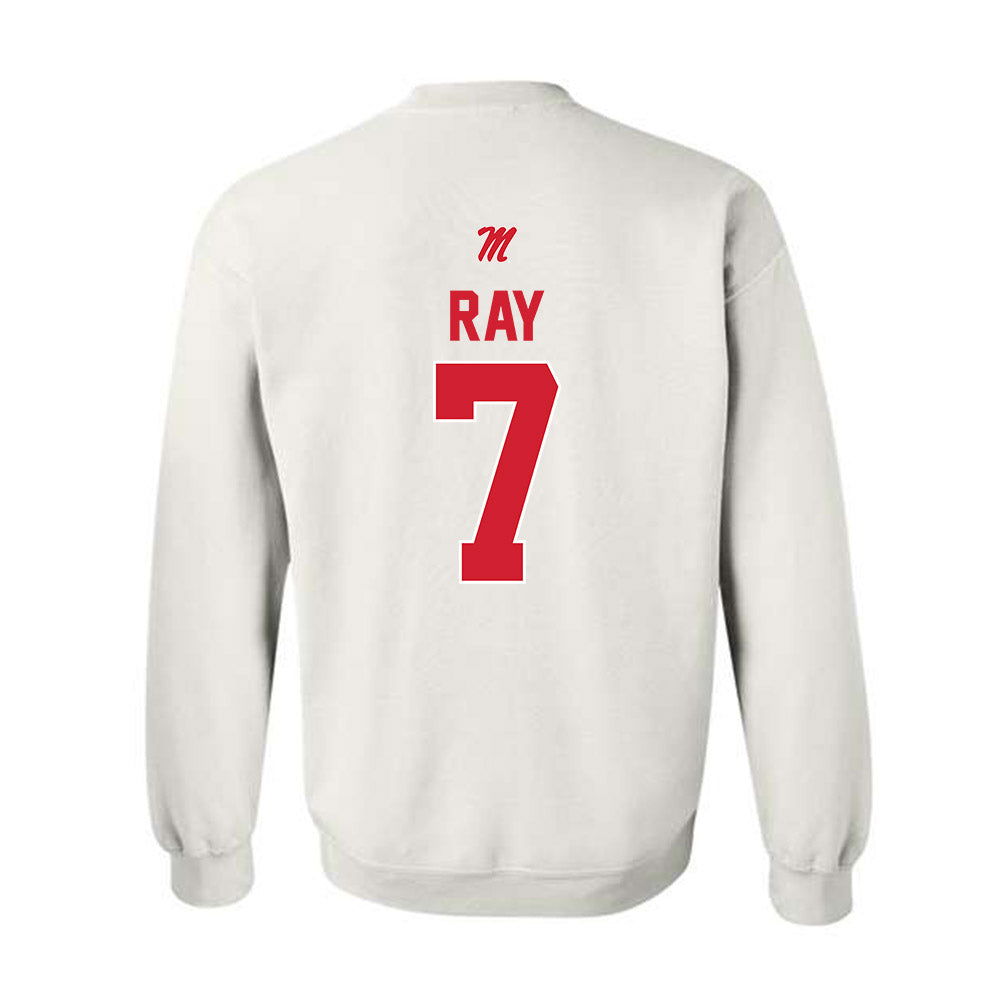 Ole Miss - NCAA Football : Traylon Ray - Crewneck Sweatshirt-1