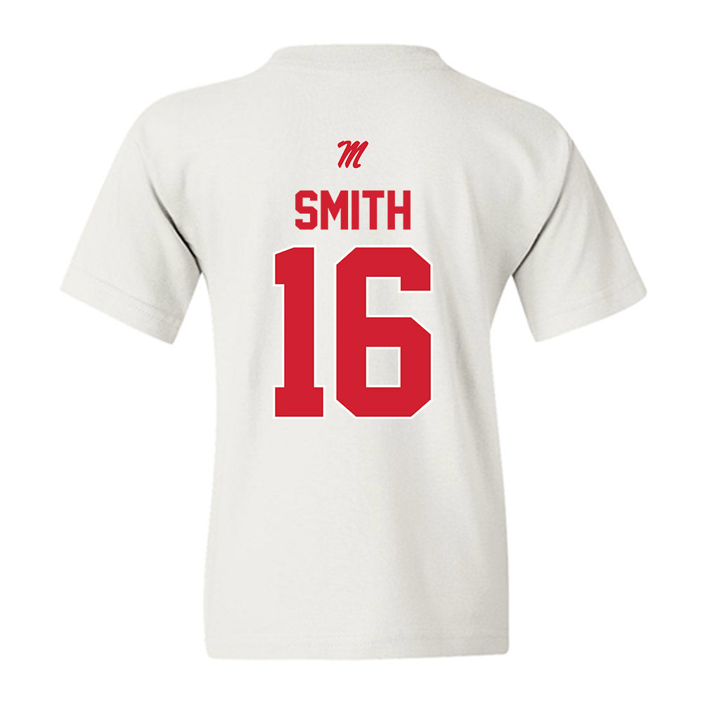 Ole Miss - NCAA Football : Maealiuaki Smith - Youth T-Shirt-1