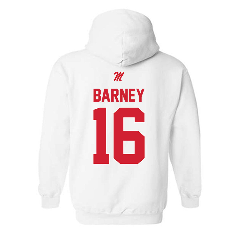 Ole Miss - NCAA Football : Dorian Barney - Classic Shersey Hooded Sweatshirt-1