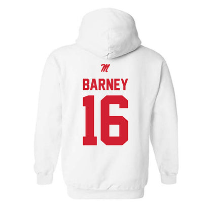 Ole Miss - NCAA Football : Dorian Barney - Classic Shersey Hooded Sweatshirt-1