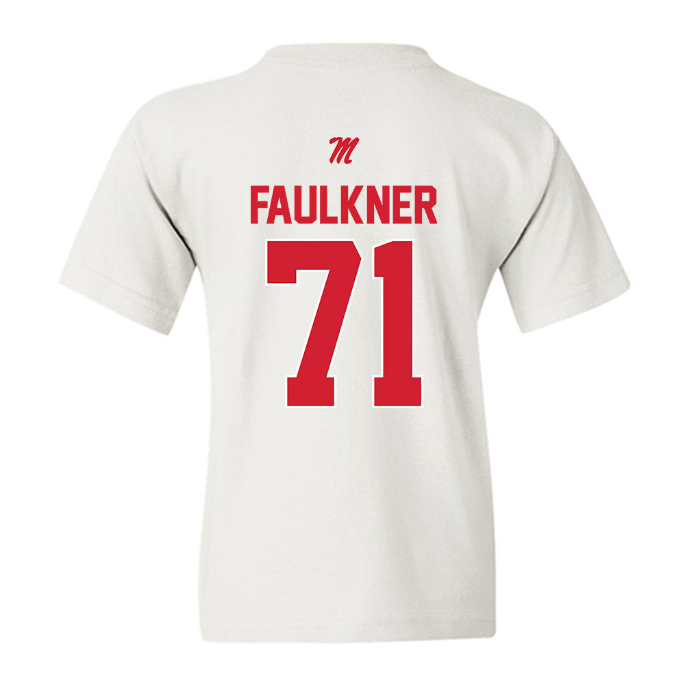 Ole Miss - NCAA Football : Emanuel Faulkner - Classic Shersey Youth T-Shirt-1
