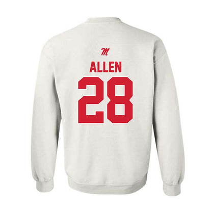 Ole Miss - NCAA Baseball : Noah Allen - Crewneck Sweatshirt-1