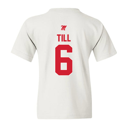 Ole Miss - NCAA Softball : Kaidance Till - Youth T-Shirt-1