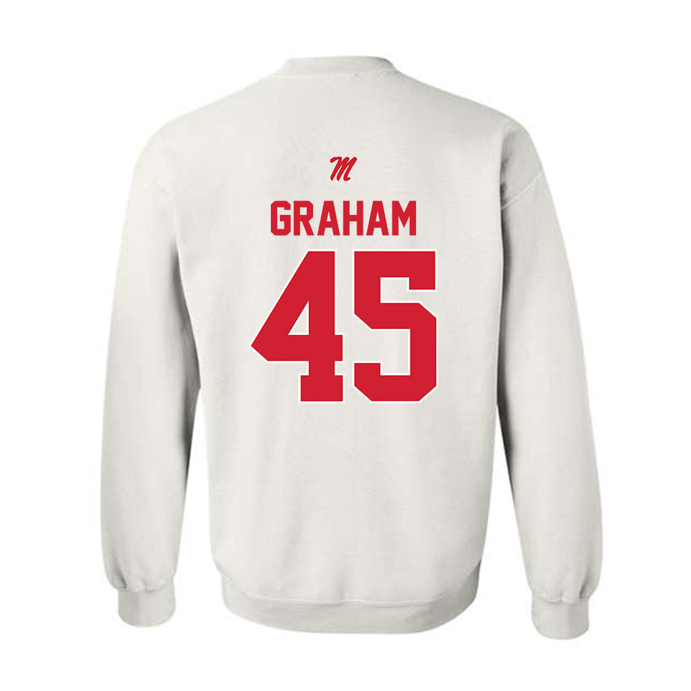 Ole Miss - NCAA Football : Talib Graham - Crewneck Sweatshirt-1