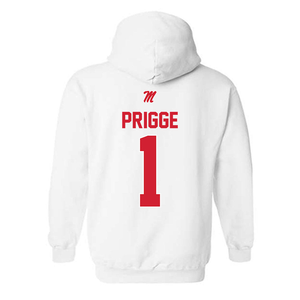 Ole Miss - NCAA Women's Soccer : Taylor Prigge - Classic Shersey Hooded Sweatshirt-1