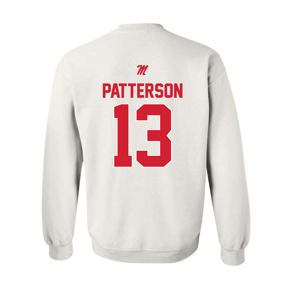 Ole Miss - NCAA Football : Jack Patterson - Classic Shersey Crewneck Sweatshirt-1