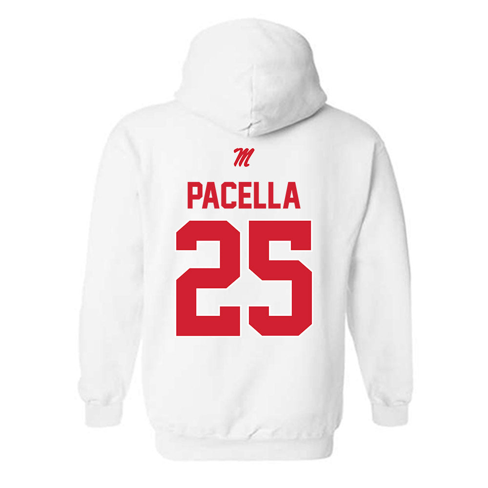 Ole Miss - NCAA Baseball : Daniel Pacella - Classic Shersey Hooded Sweatshirt-1