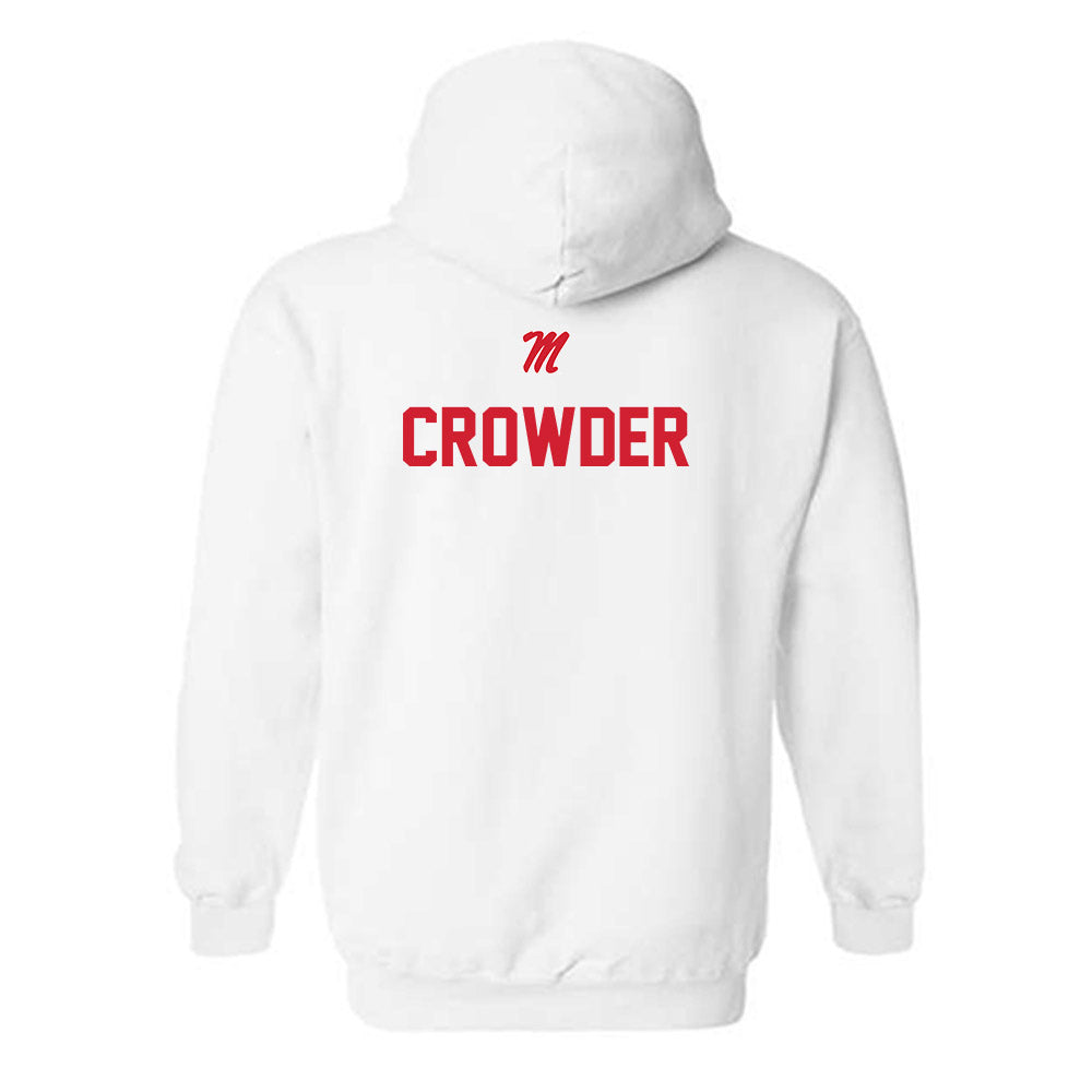 Ole Miss - NCAA Women's Tennis : Riley Crowder - Classic Shersey Hooded Sweatshirt-1
