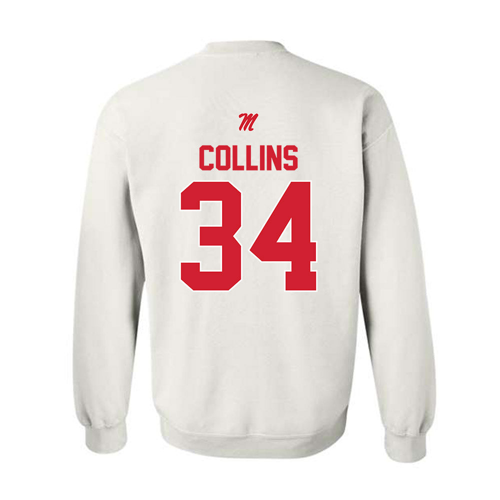Ole Miss - NCAA Football : Raymond Collins - Crewneck Sweatshirt-1