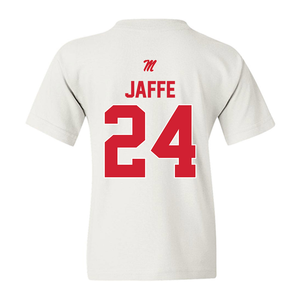 Ole Miss - NCAA Football : Andy Jaffe - Youth T-Shirt-1