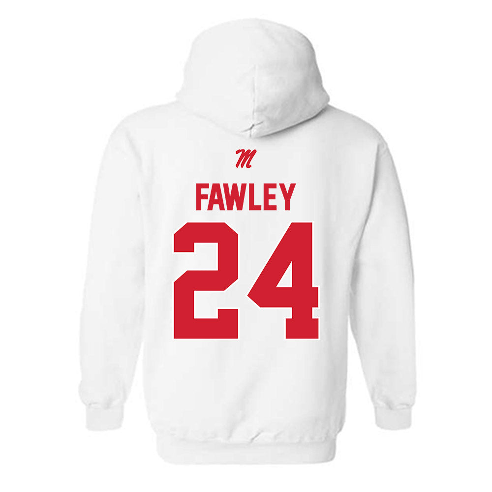 Ole Miss - NCAA Baseball : Austin Fawley - Hooded Sweatshirt-1
