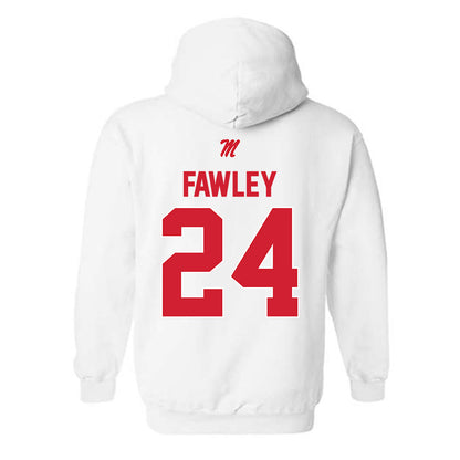 Ole Miss - NCAA Baseball : Austin Fawley - Hooded Sweatshirt-1