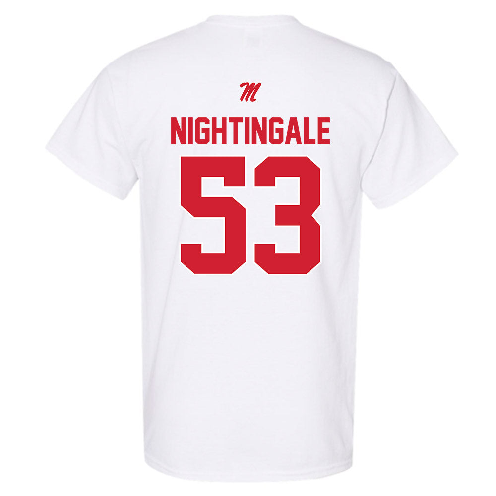 Ole Miss - NCAA Football : Trey Nightingale - T-Shirt-1