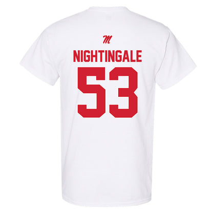 Ole Miss - NCAA Football : Trey Nightingale - T-Shirt-1