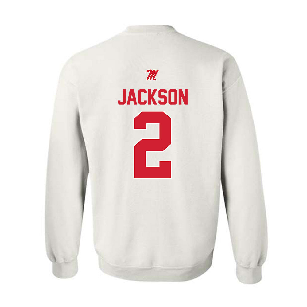 Ole Miss - NCAA Women's Volleyball : Ryea Jackson - Classic Shersey Crewneck Sweatshirt-1