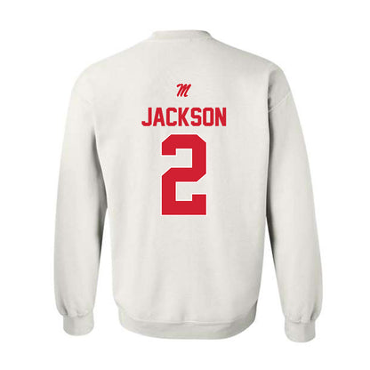 Ole Miss - NCAA Women's Volleyball : Ryea Jackson - Classic Shersey Crewneck Sweatshirt-1