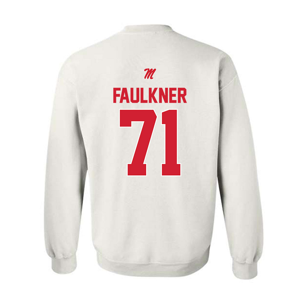 Ole Miss - NCAA Football : Emanuel Faulkner - Classic Shersey Crewneck Sweatshirt-1