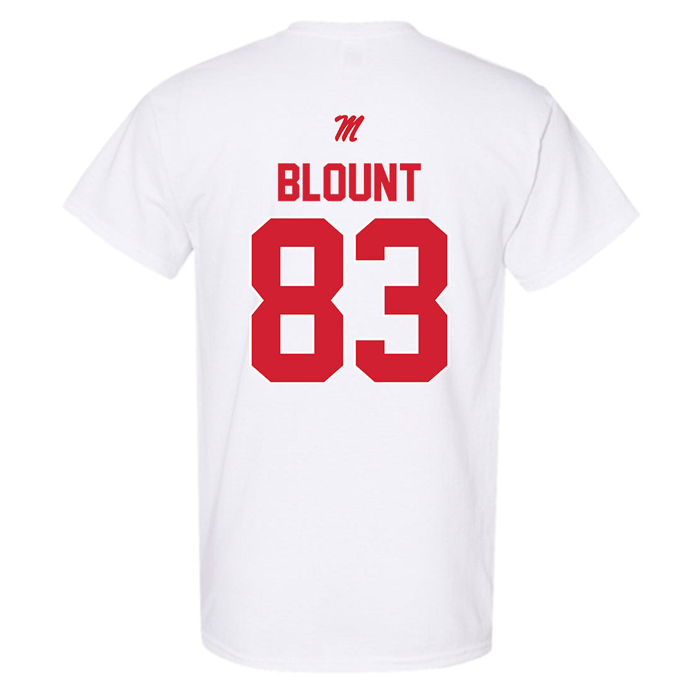 Ole Miss - NCAA Football : Levi Blount - T-Shirt-1