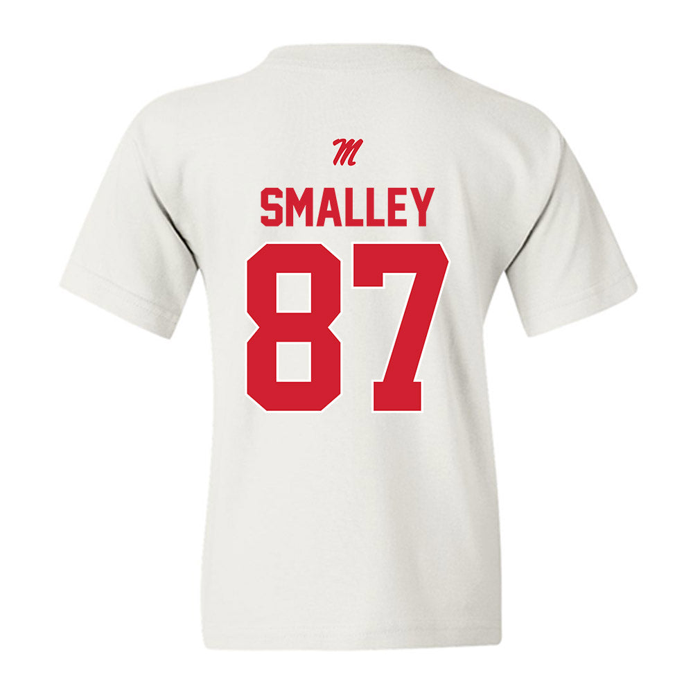 Ole Miss - NCAA Football : Wyatt Smalley - Youth T-Shirt-1