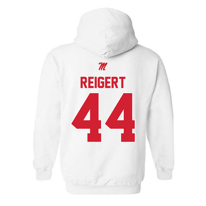 Ole Miss - NCAA Baseball : Jake Reigert - Classic Shersey Hooded Sweatshirt-1
