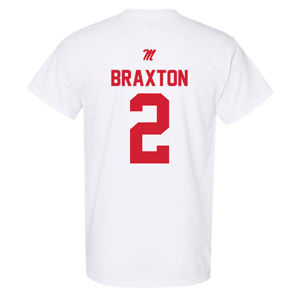 Ole Miss - NCAA Football : Jaylon Braxton - T-Shirt-1
