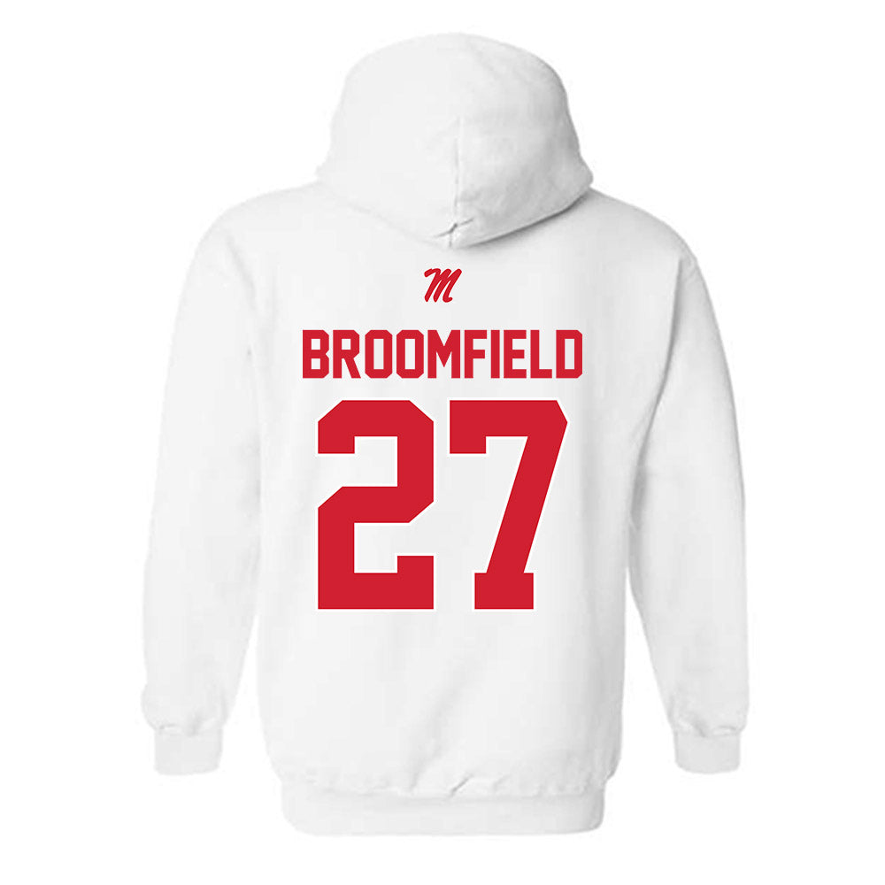 Ole Miss - NCAA Football : Pat Broomfield - Hooded Sweatshirt