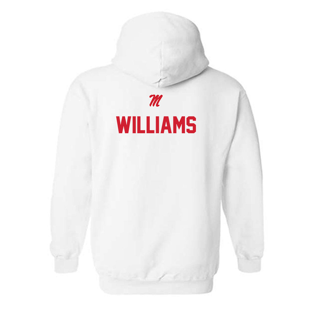 Ole Miss - NCAA Women's Track & Field : Toju Williams - Classic Shersey Hooded Sweatshirt-1