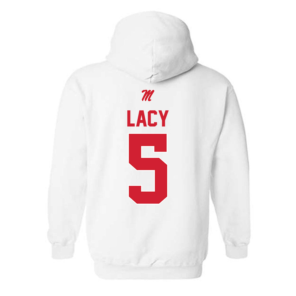 Ole Miss - NCAA Football : Kewan Lacy - Hooded Sweatshirt-1