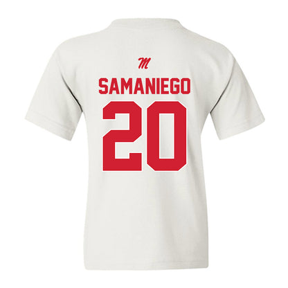 Ole Miss - NCAA Women's Volleyball : Vivianna Samaniego - Youth T-Shirt-1