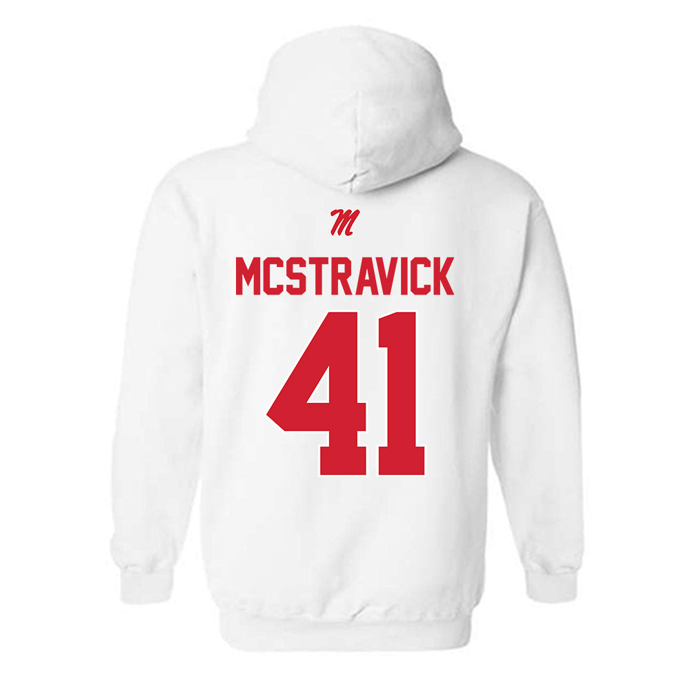 Ole Miss - NCAA Football : Peter Mcstravick - Classic Shersey Hooded Sweatshirt-1
