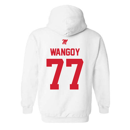 Ole Miss - NCAA Football : Enoch Wangoy - Classic Shersey Hooded Sweatshirt-1