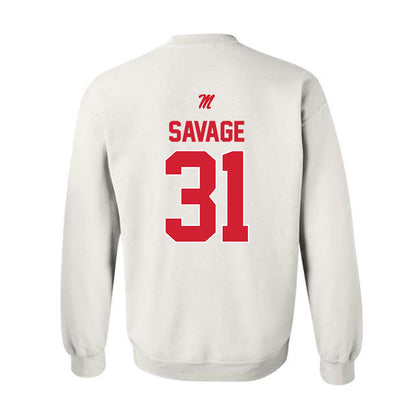 Ole Miss - NCAA Softball : Jada Savage - Classic Shersey Crewneck Sweatshirt-1
