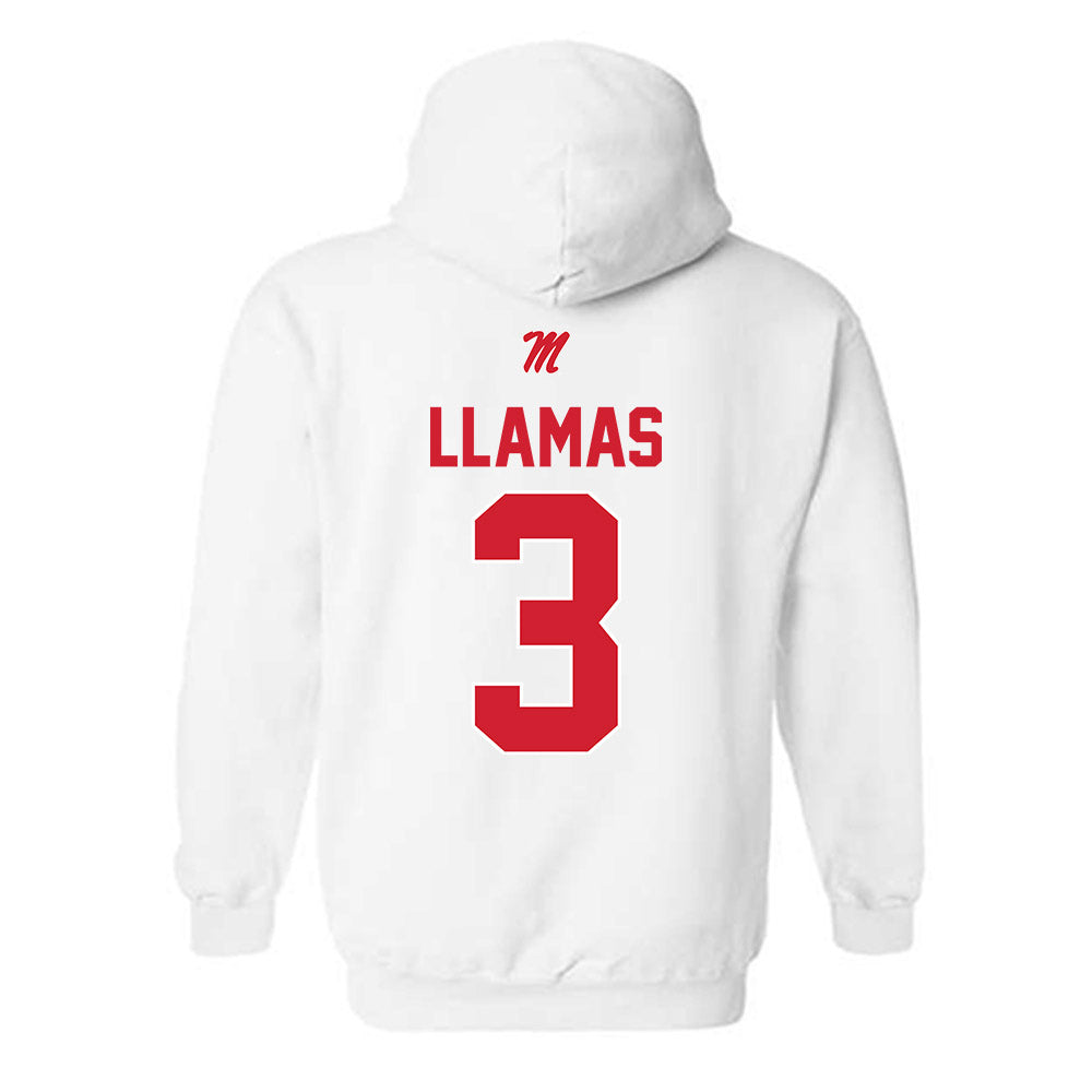 Ole Miss - NCAA Softball : Persy Llamas - Hooded Sweatshirt-1