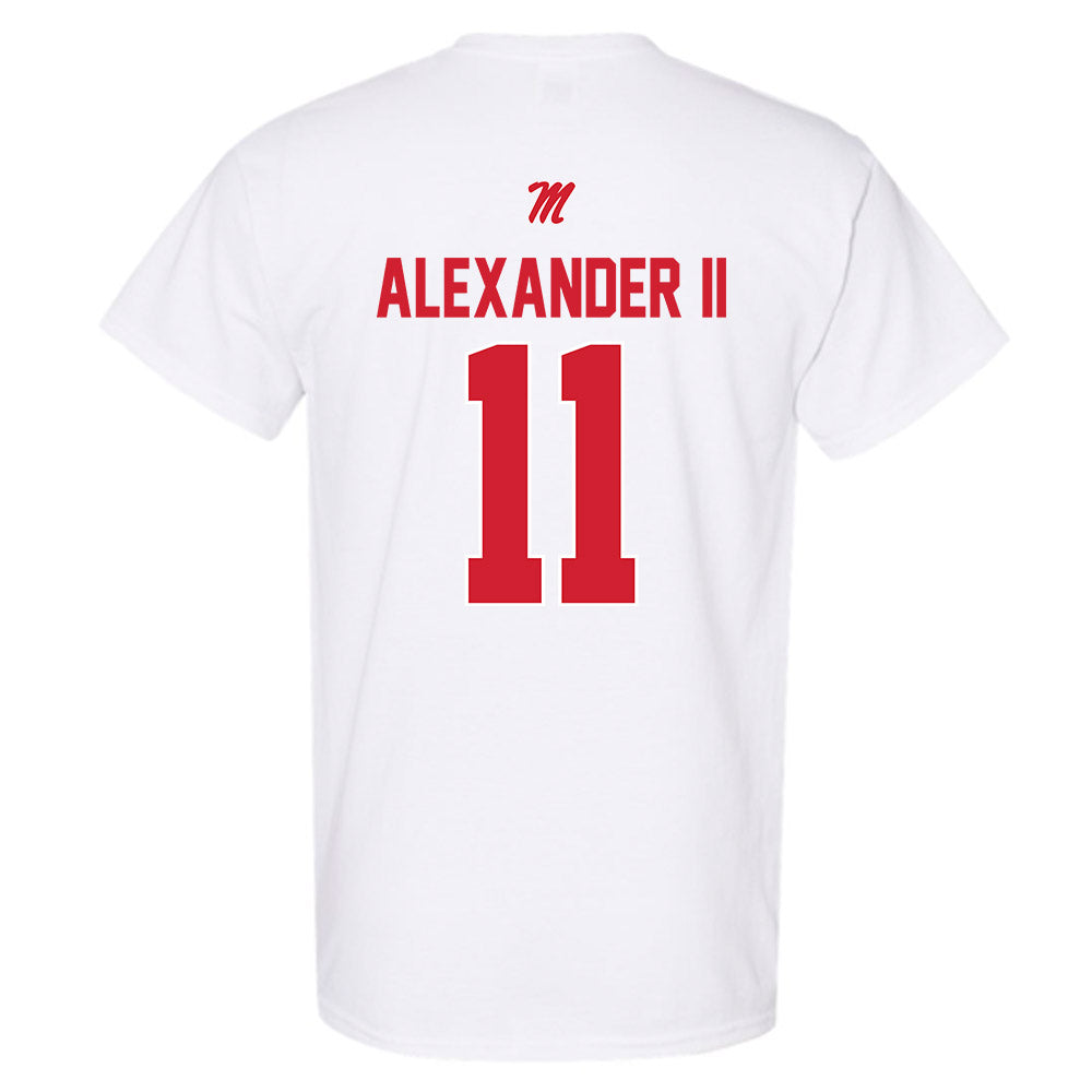 Ole Miss - NCAA Football : Hilton Deuce Alexander II - Classic Shersey T-Shirt-1
