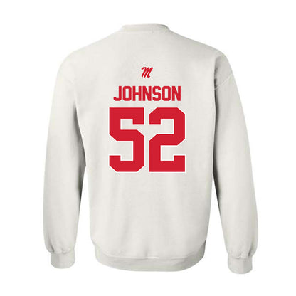 Ole Miss - NCAA Football : Cooper Johnson - Classic Shersey Crewneck Sweatshirt-1