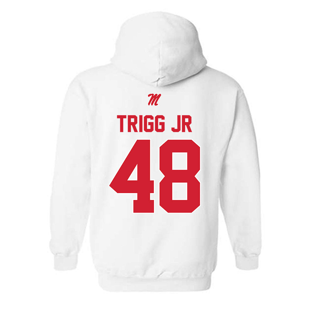 Ole Miss - NCAA Football : Mark Trigg Jr - Classic Shersey Hooded Sweatshirt-1