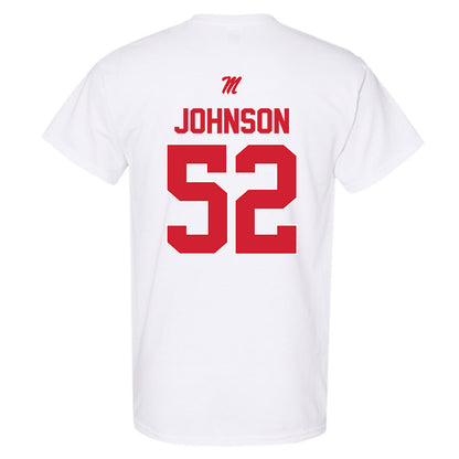 Ole Miss - NCAA Football : Cooper Johnson - Classic Shersey T-Shirt-1