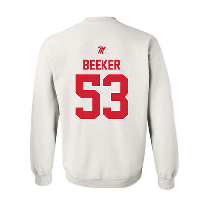 Ole Miss - NCAA Football : Ford Beeker - Crewneck Sweatshirt-1
