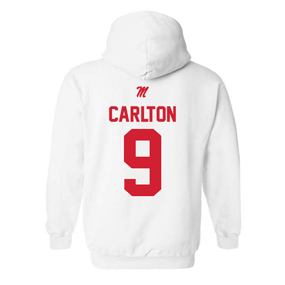 Ole Miss - NCAA Women's Volleyball : Keirstyn Carlton - Hooded Sweatshirt-1