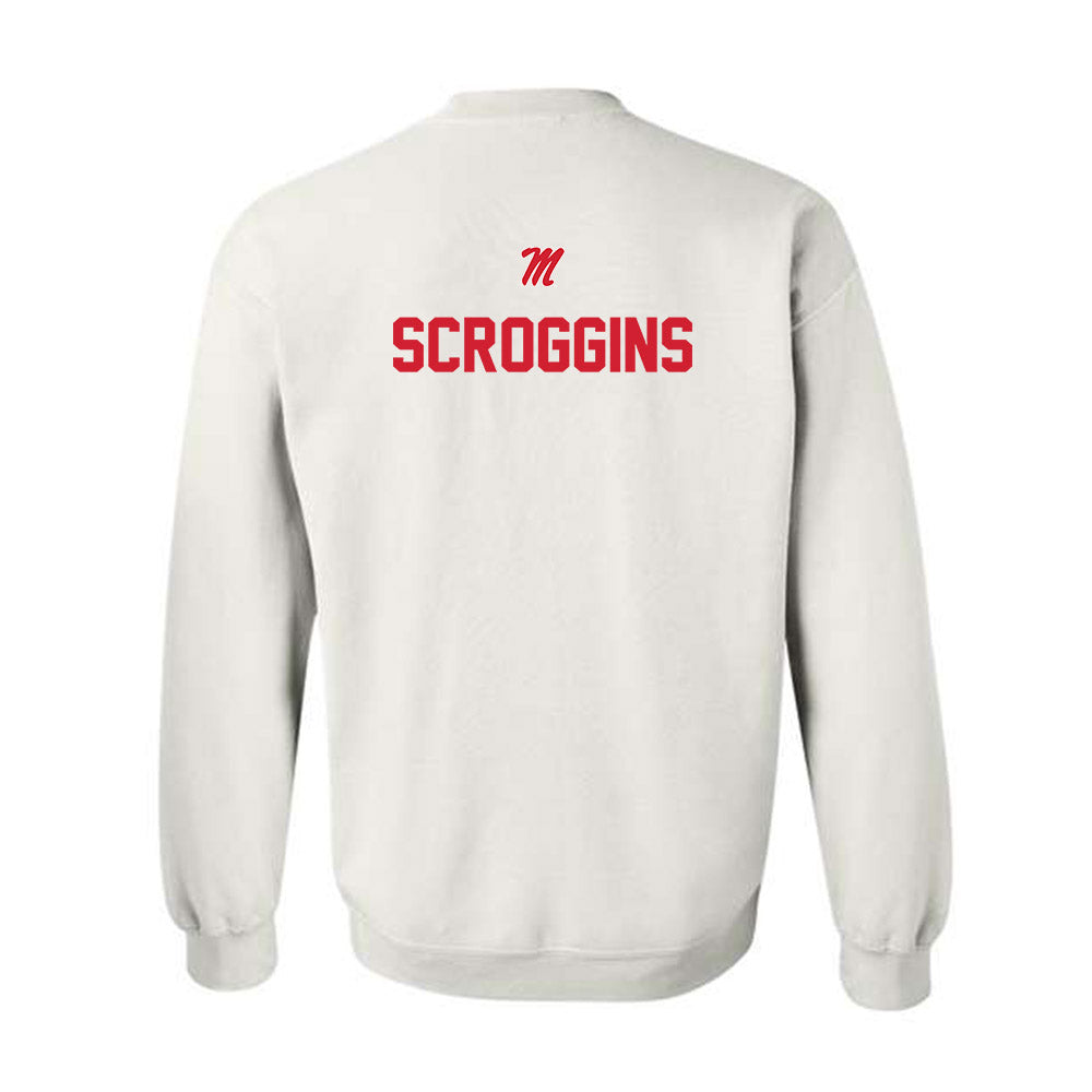 Ole Miss - NCAA Cheerleading : Krislyn Scroggins - Classic Shersey Crewneck Sweatshirt-1