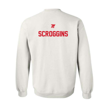 Ole Miss - NCAA Cheerleading : Krislyn Scroggins - Classic Shersey Crewneck Sweatshirt-1
