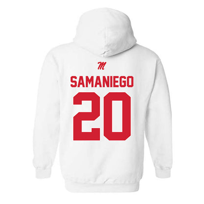 Ole Miss - NCAA Women's Volleyball : Vivianna Samaniego - Hooded Sweatshirt-1